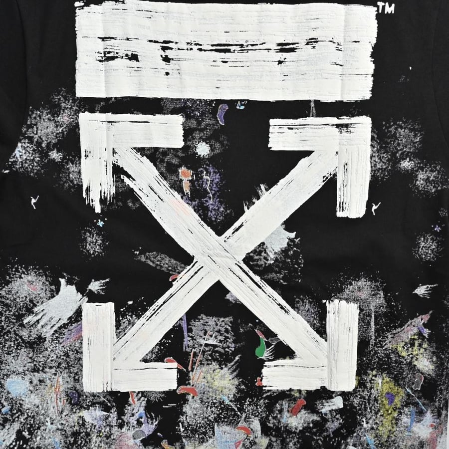 Off-White Galaxy Brushed T-Shirt Black