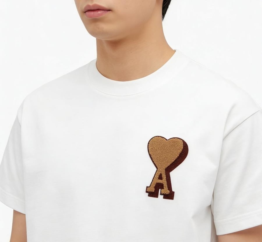 ‏AMI Paris Heart Logo T-Shirt