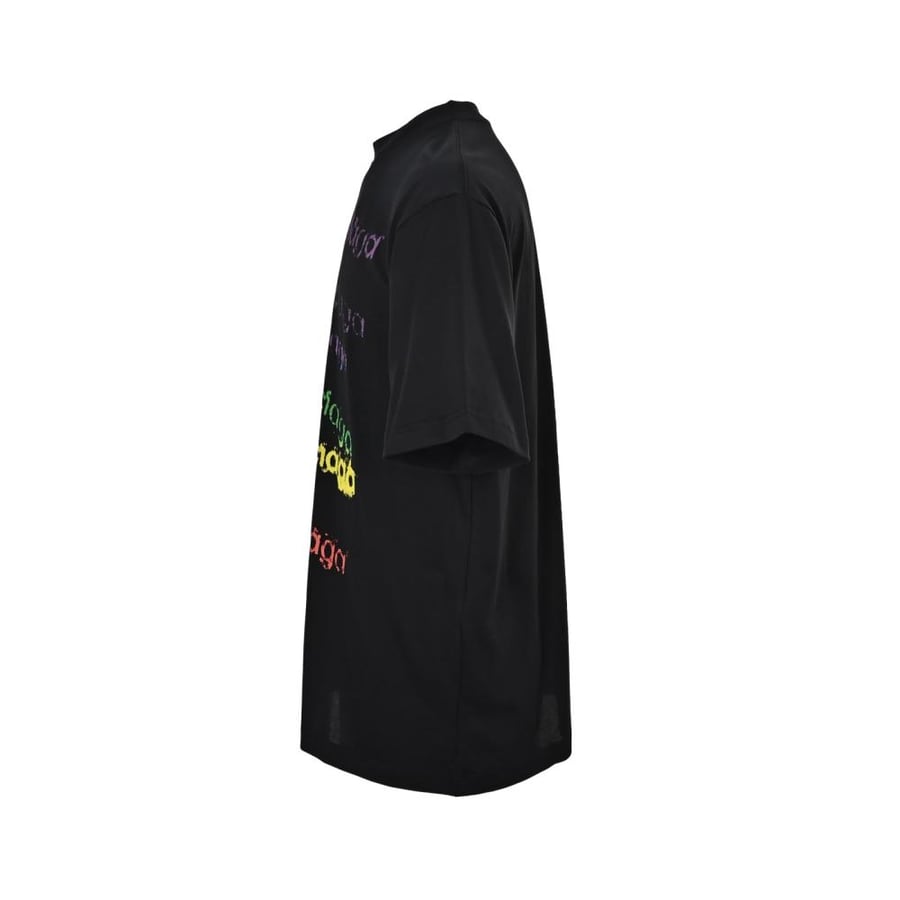 Balenciaga Languages  T-Shirt Black