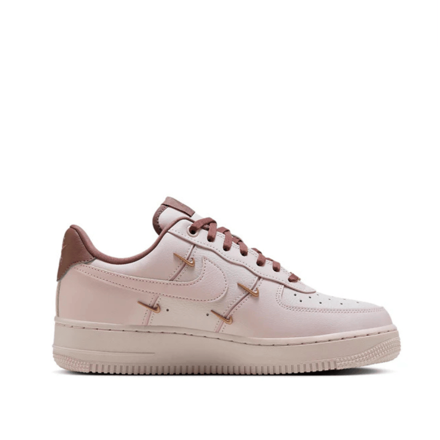 Nike Air Force 1 Low LX Pink Gold Mini Swoosh