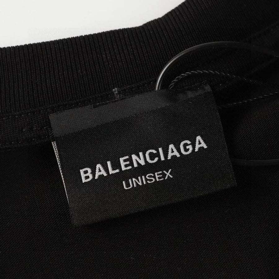 BALENCIAGA Printed cotton-jersey T-shirt