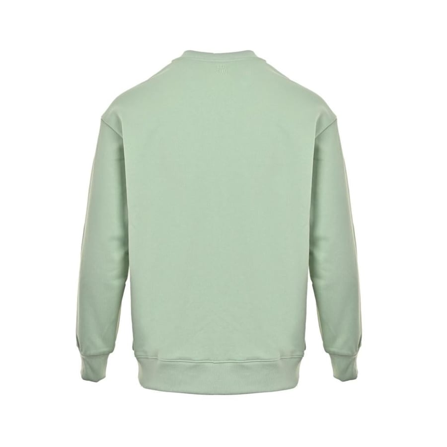 AMI Paris Ami de Cœur Cotton Sweatshirt Light Sage Green