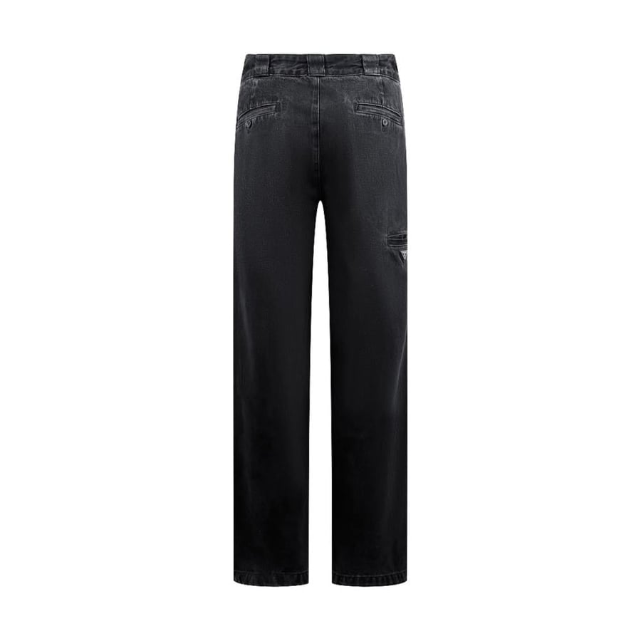 Prada Straight-Leg Denim Jeans Black