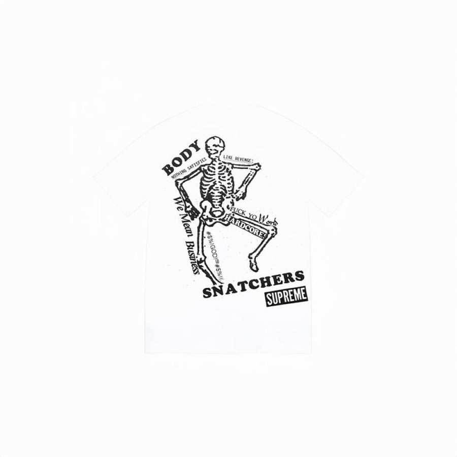 Supreme logo cotton T-shirt