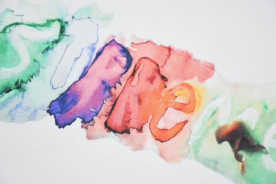 Supreme 23SS WATERCOLOR