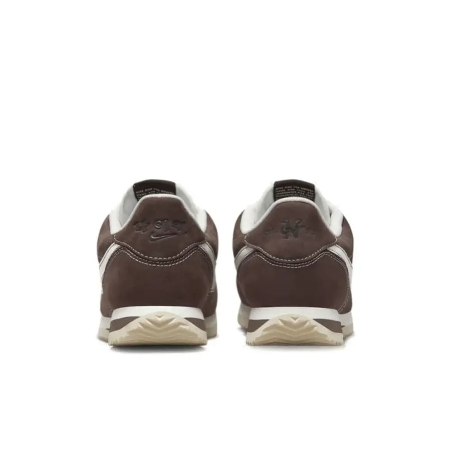 Nike Cortez TXT "Black / Sail / Safety Orange"
