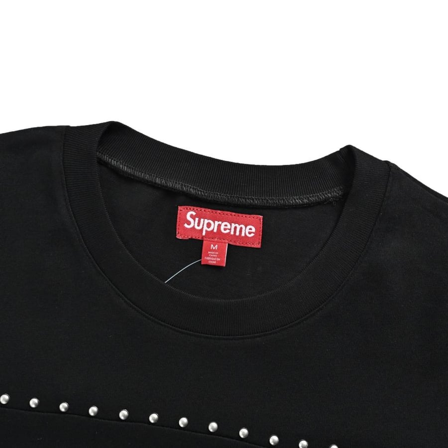 Supreme Studded S/S Football Top Black SS26