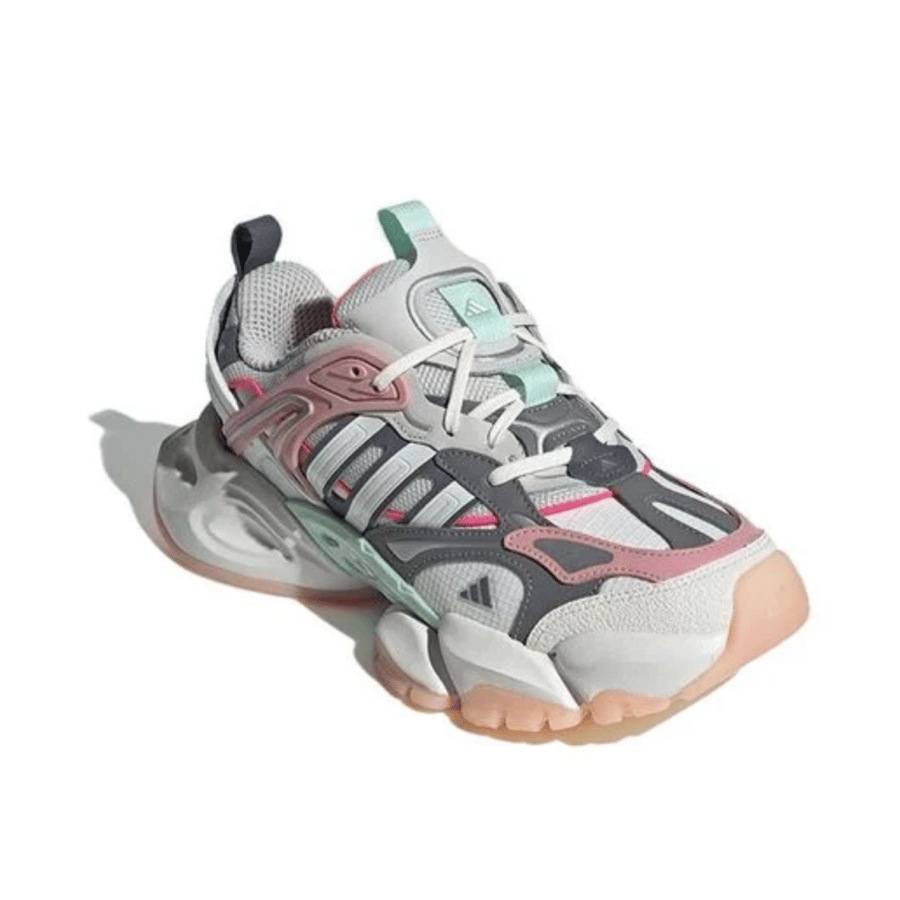Adidas XLG Runner Deluxe White Grey Pink Sneakers (IH7797)
