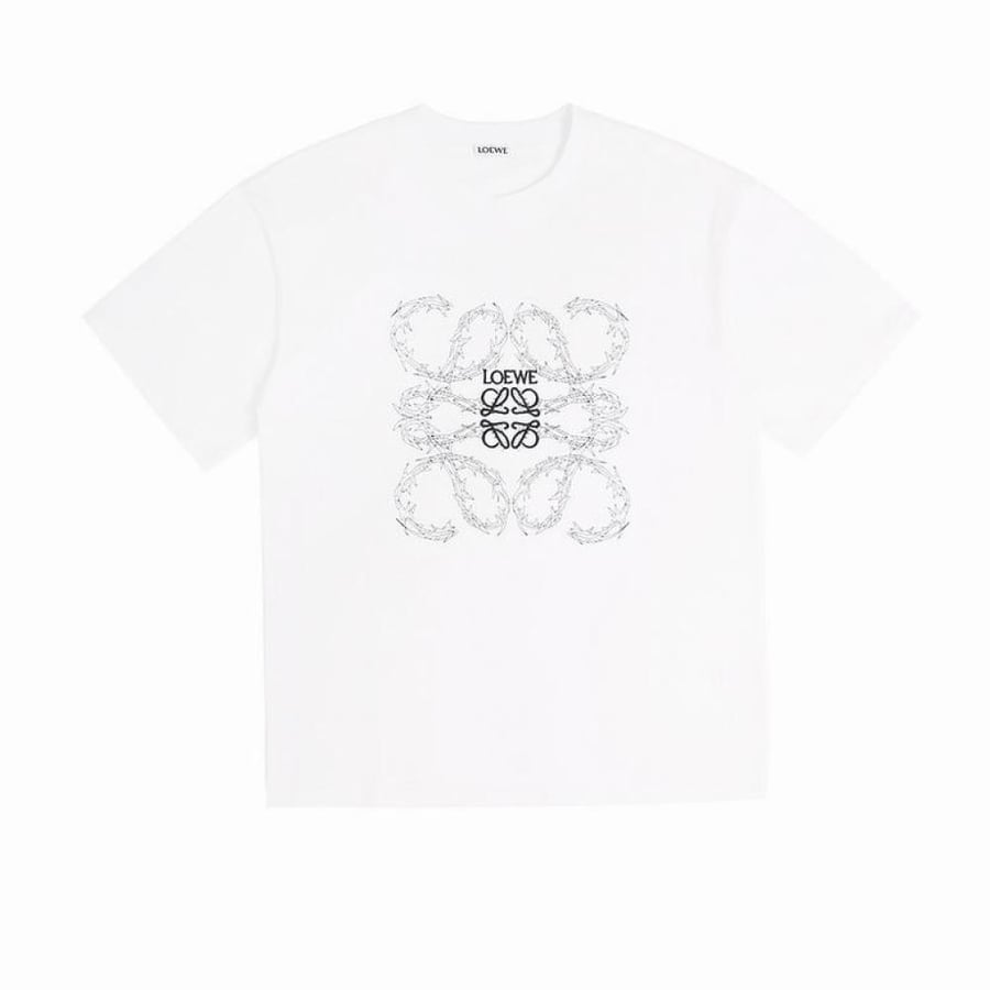Loewe Logo Printed Crewneck T-Shirt