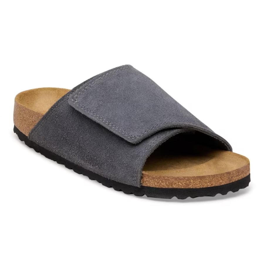 Birkenstock Solana Charcoal Grey Suede