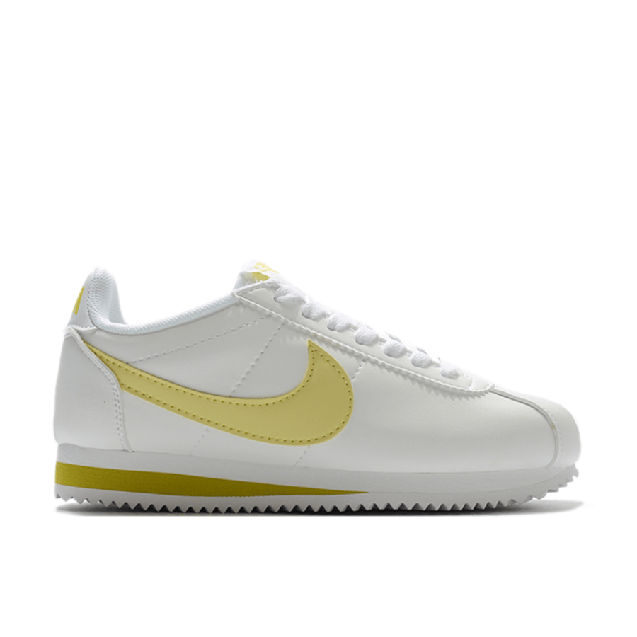Nike Wmns Cortez White/Pale Yellow
