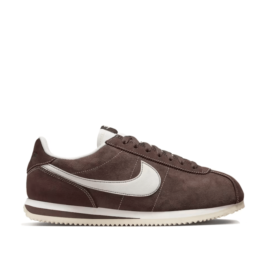 Nike Cortez TXT "Black / Sail / Safety Orange"