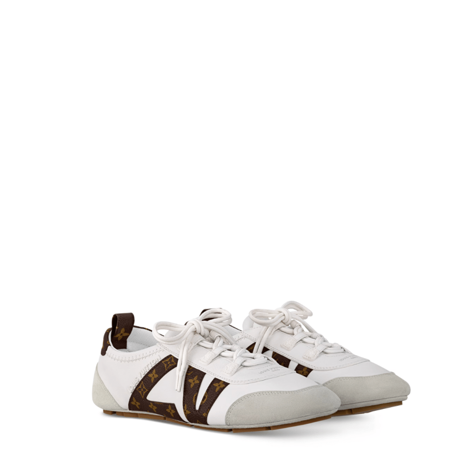 Louis Vuitton LV Sneakerina White Monogram