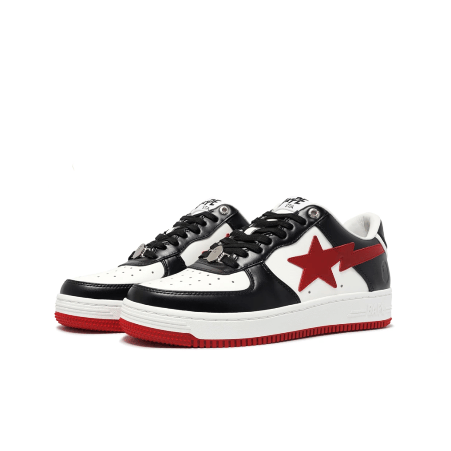 A Bathing Ape BAPE STA #3 Black / White / Red