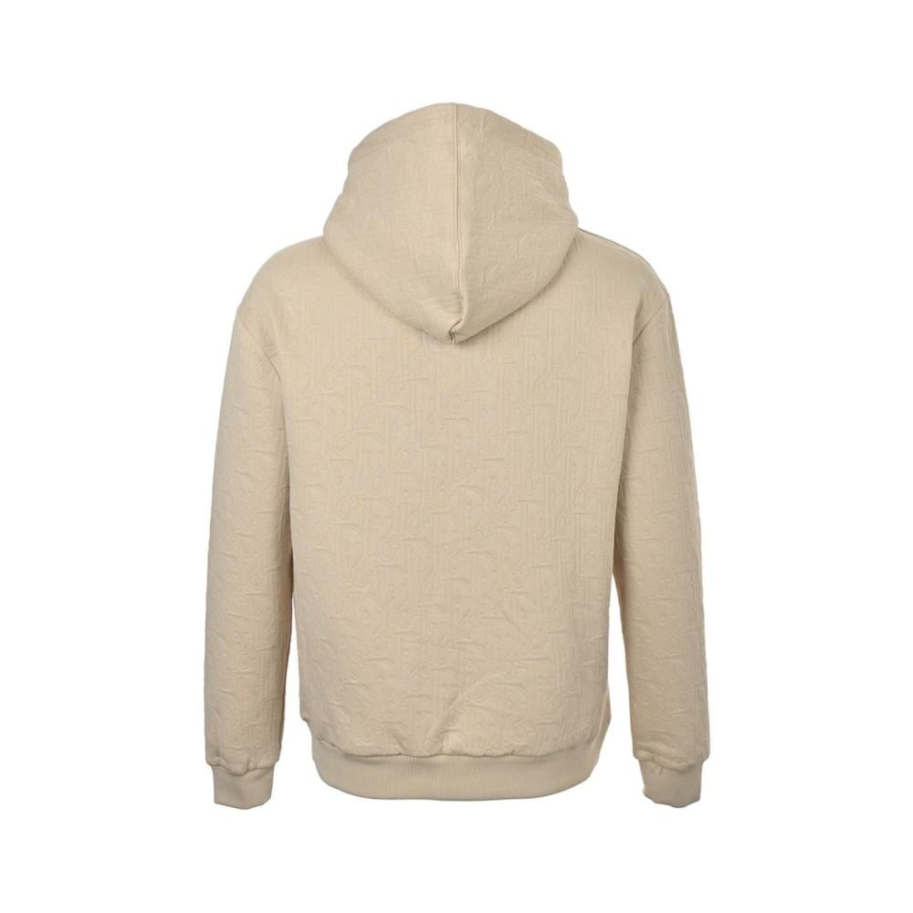 Dior CD Icon Hooded Sweatshirt Ecru