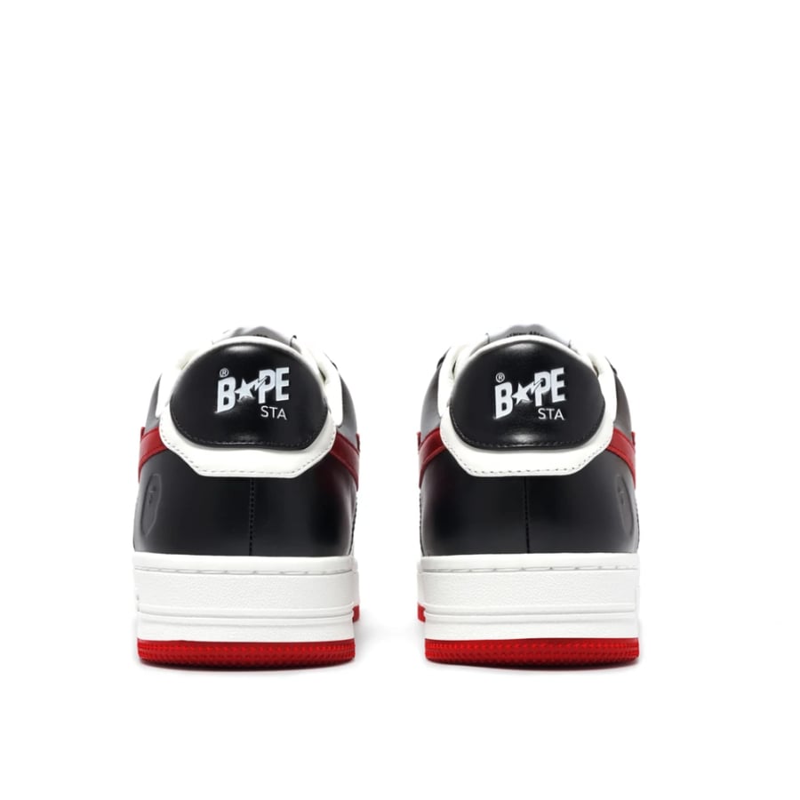 A Bathing Ape BAPE STA #3 Black / White / Red