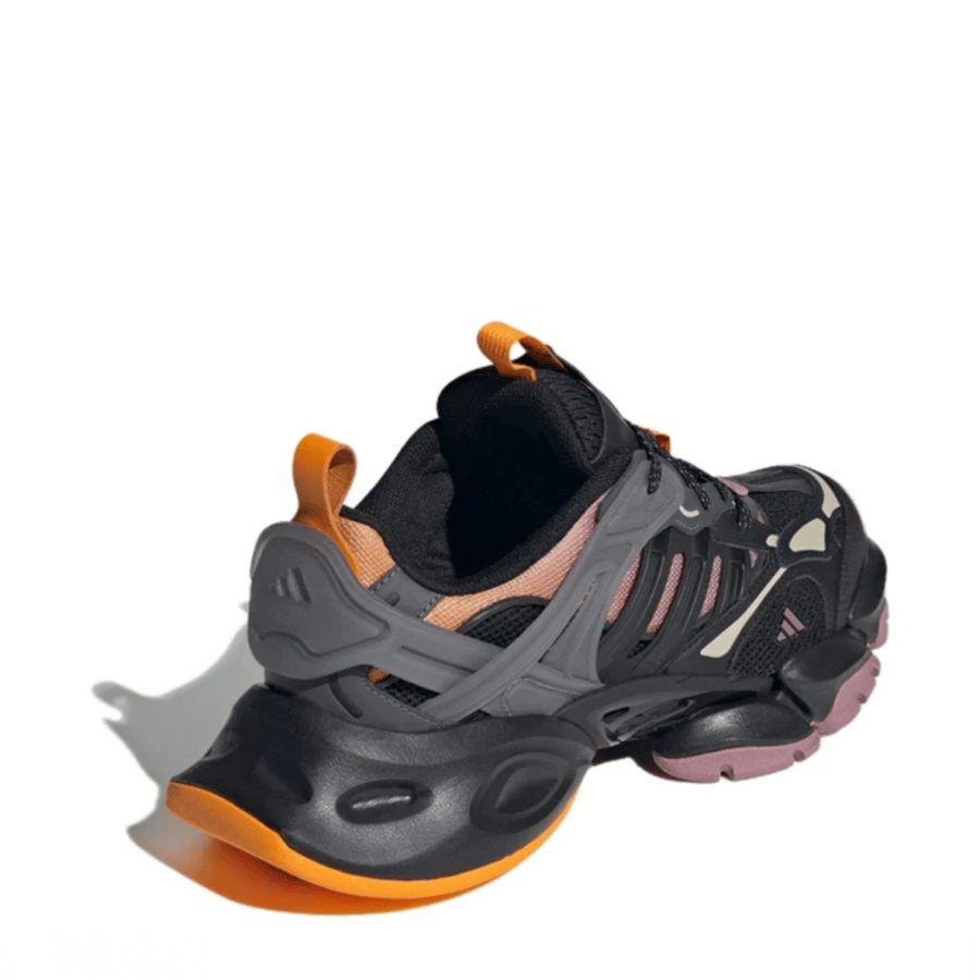 Adidas XLG Runner Deluxe Black Orange Purple Sneakers