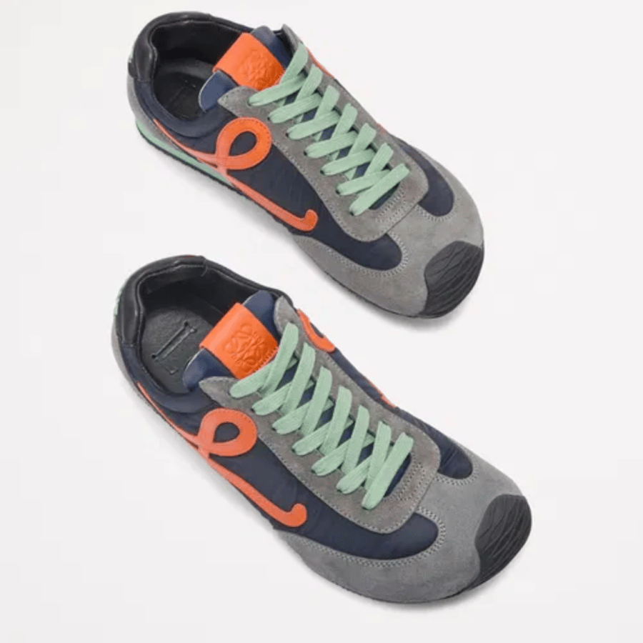 LOEWE Ballet Runner 2.0 Navy Orange Turquoise