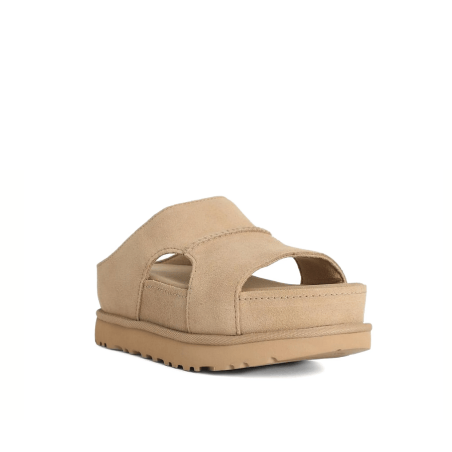 UGG Goldenstar Hi Cutout Slide Sand