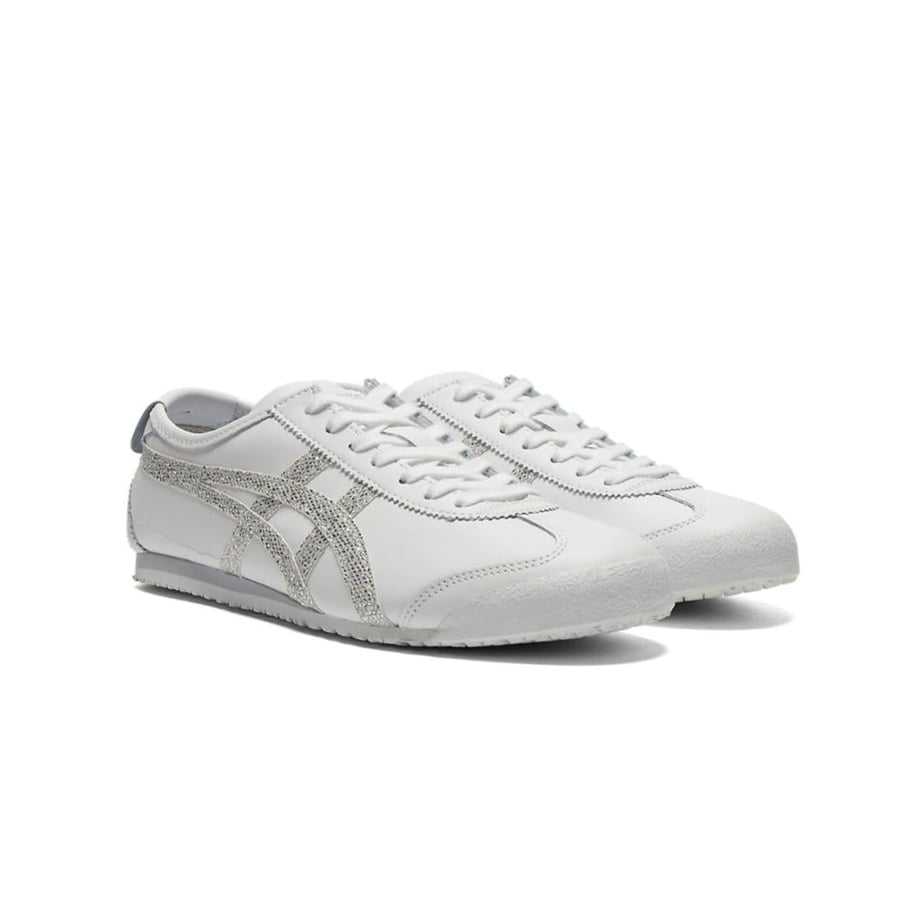 Onitsuka Tiger Mexico 66 Candy Glitter Series White Pure Silver