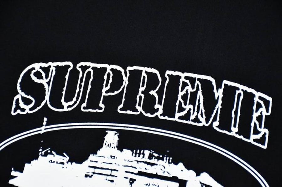 Supreme x Corteiz Rules The World Tee 'Black'