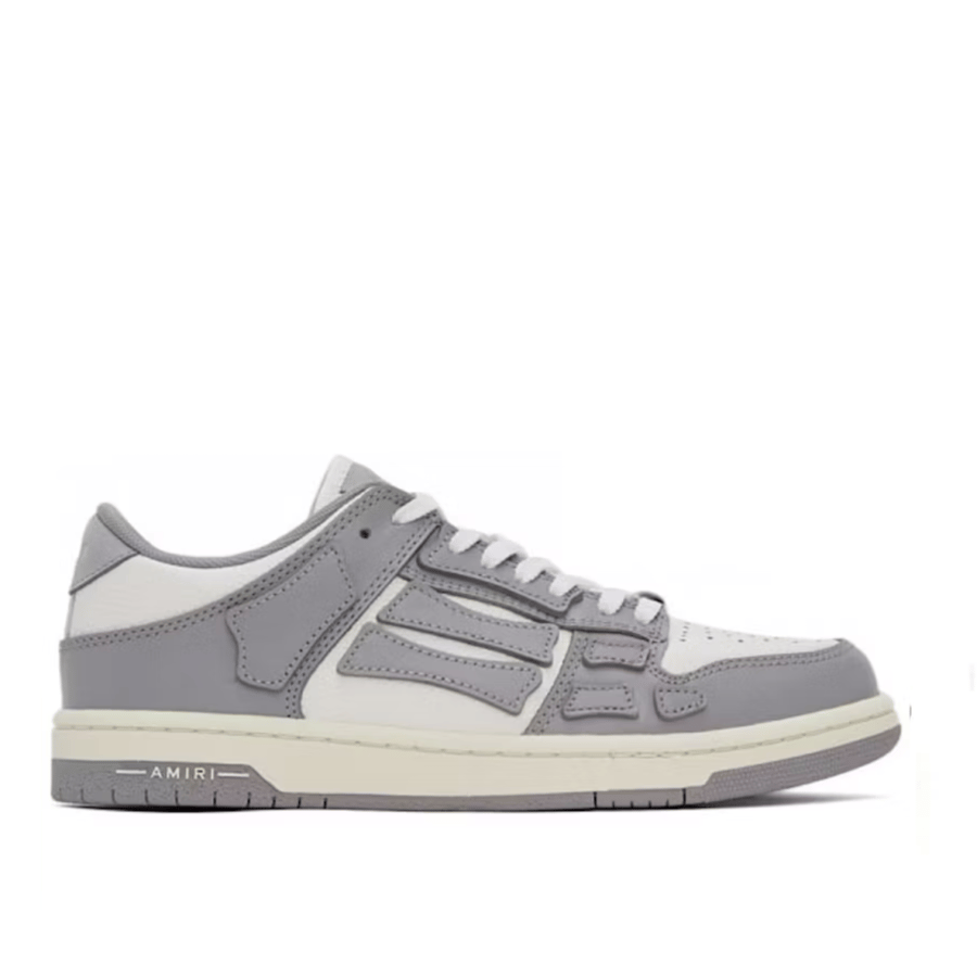 Amiri Skel Top Low Grey White