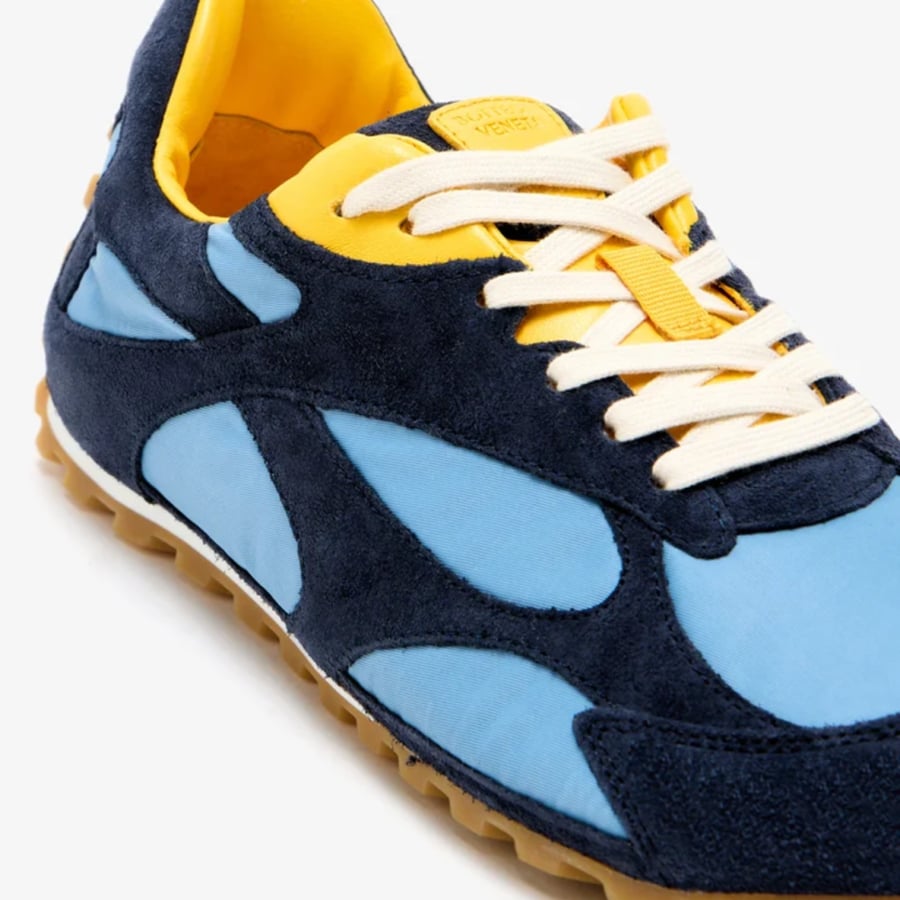 Bottega Veneta Orbit Sneakers Suede Nylon