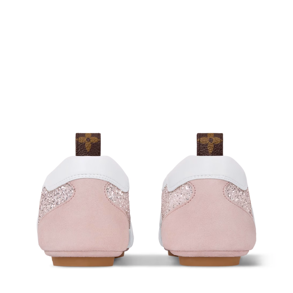 Louis Vuitton LV Sneakerina Sequin Rose Clair