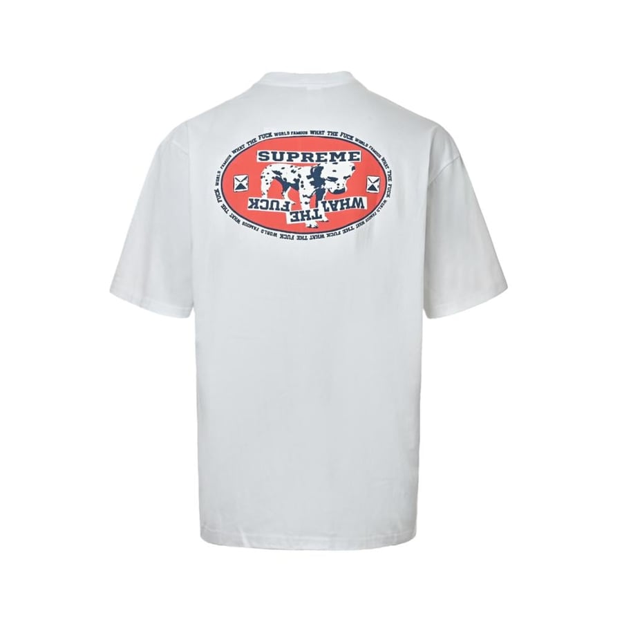 Supreme Dalmatian Tee White/Red SS25