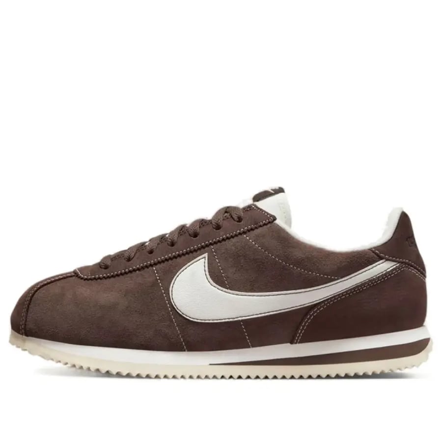 Nike Cortez TXT "Black / Sail / Safety Orange"
