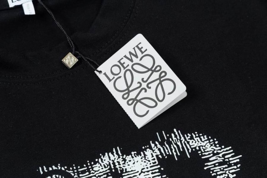 Loewe Logo Printed Crewneck T-Shirt