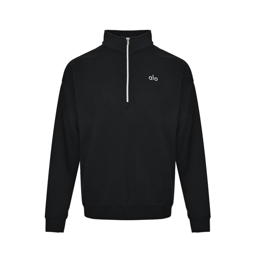 Alo Yoga Accolade Quarter-Zip Sweatshirt Black