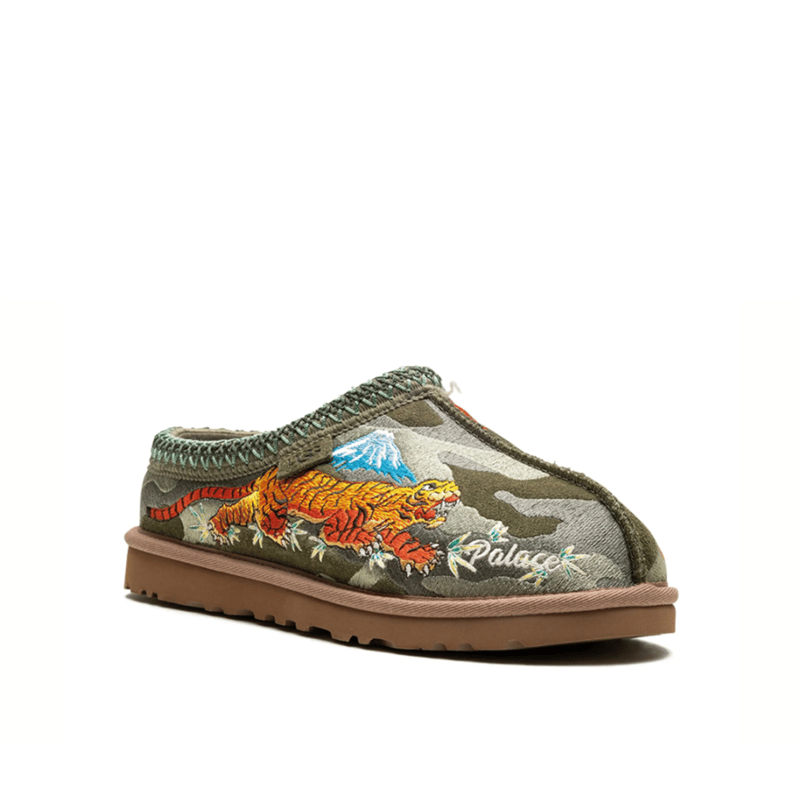 UGG x Palace Tasman Slipper Burnt Olive Camo