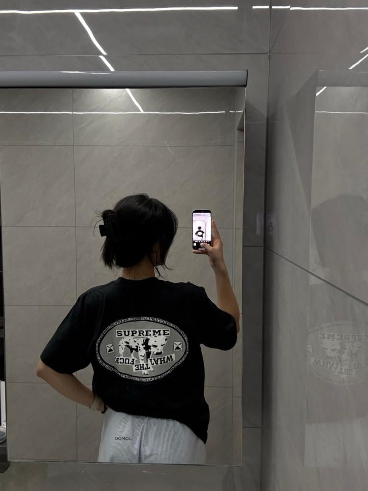 Supreme Dalmatian Tee Black SS25