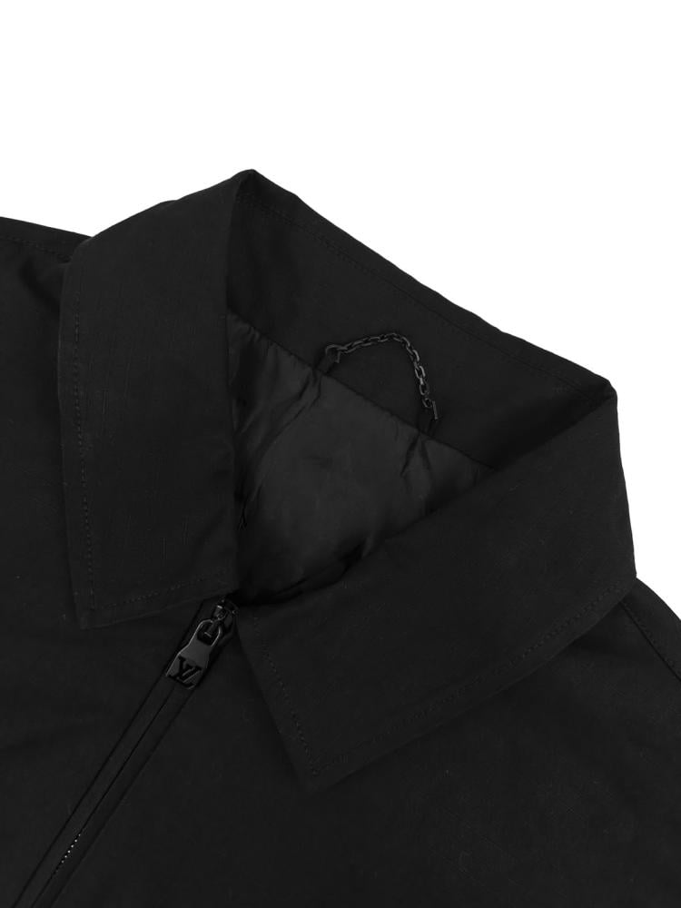 Louis Vuitton Cotton Ripstop Staff Jacket Black