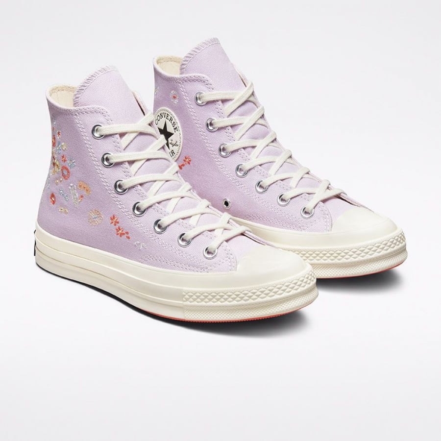 Chuck 70 Embroidered Floral High Top