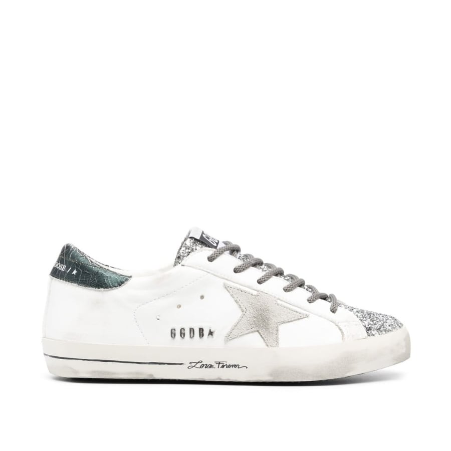 Golden Goose Glitter-Detailed Low-Top