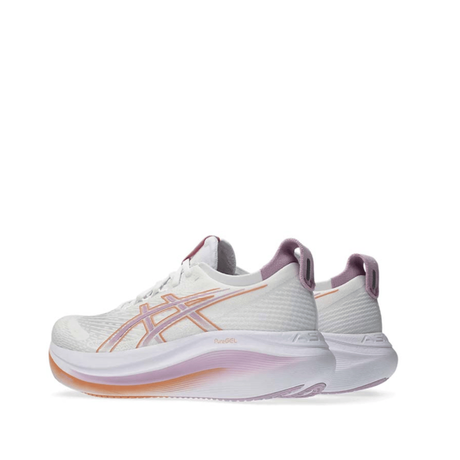 ASICS Gel-Nimbus 27 White Orange Pink