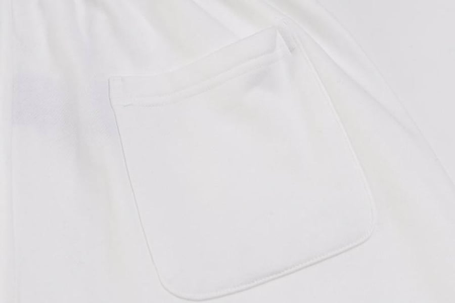 Balenciaga logo track shorts