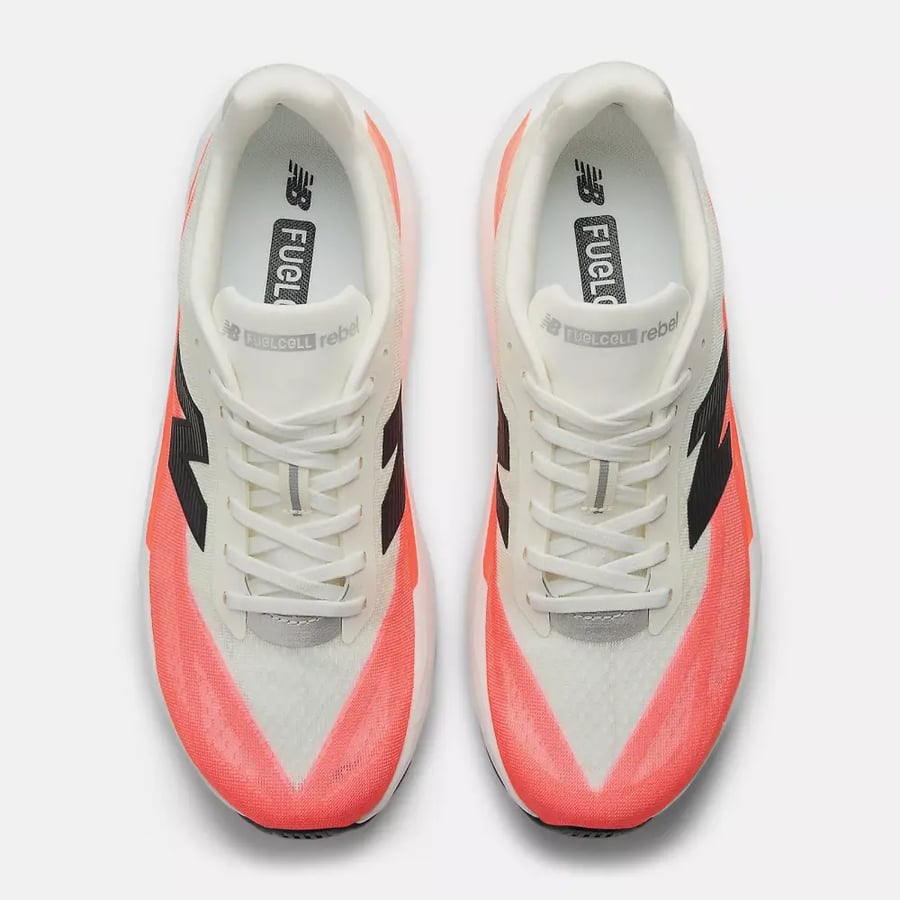 New Balance FuelCell Rebel v5 – White Orange