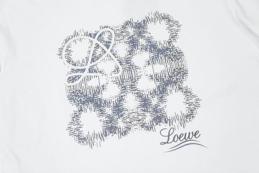 Loewe Logo Printed Crewneck T-Shirt