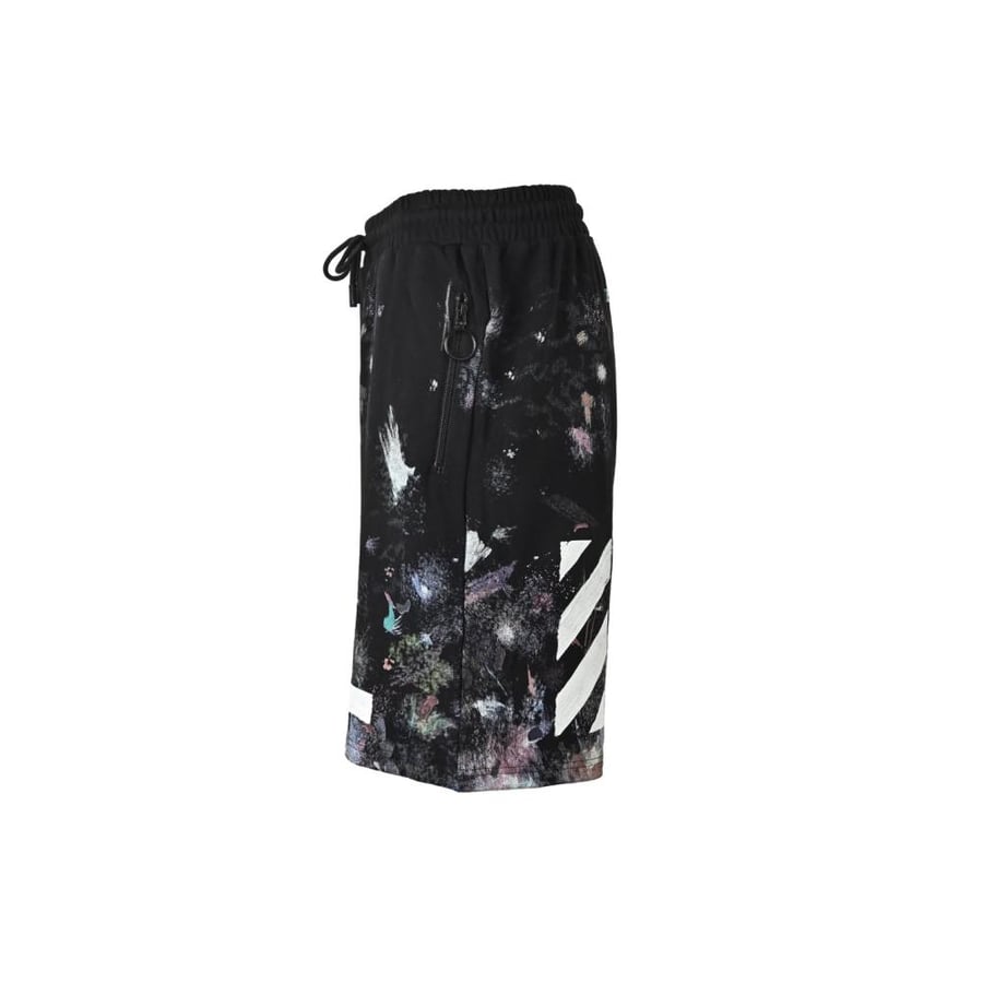 Off-White Galaxy Cotton Shorts