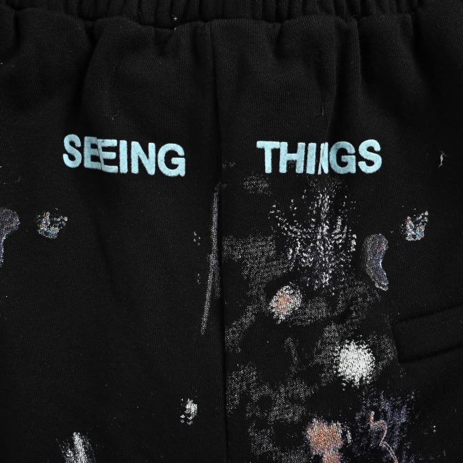 Off-White Galaxy Cotton Shorts
