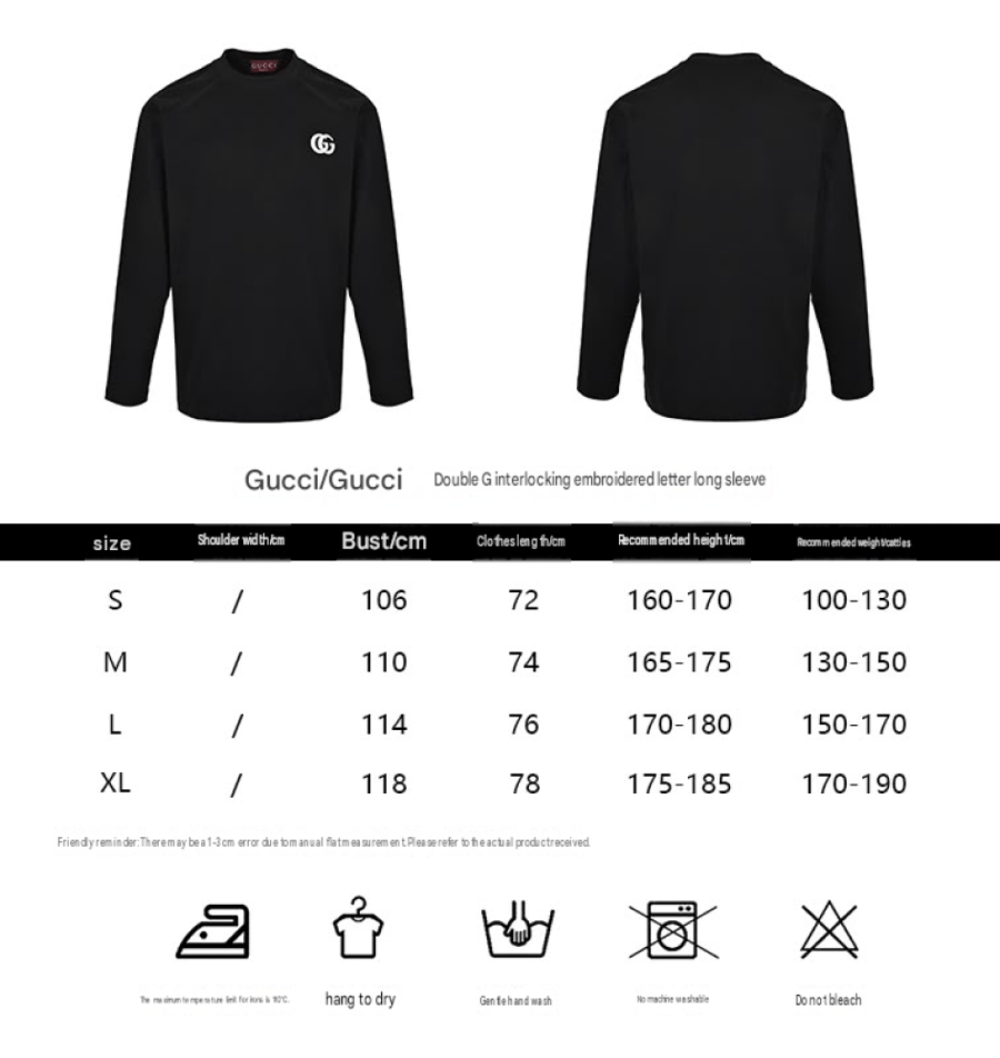 Gucci Interlocking GG Logo Sweatshirt White