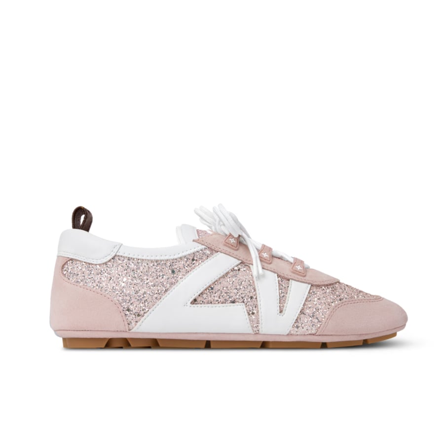 Louis Vuitton LV Sneakerina Sequin Rose Clair