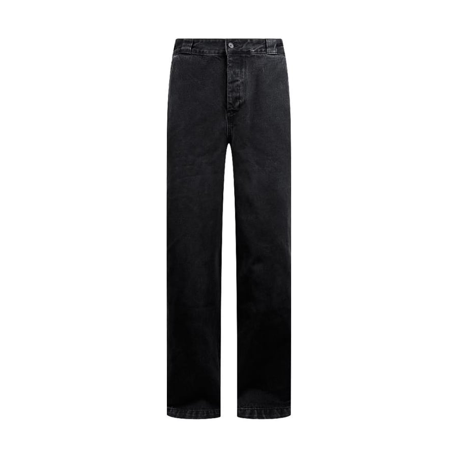 Prada Straight-Leg Denim Jeans Black