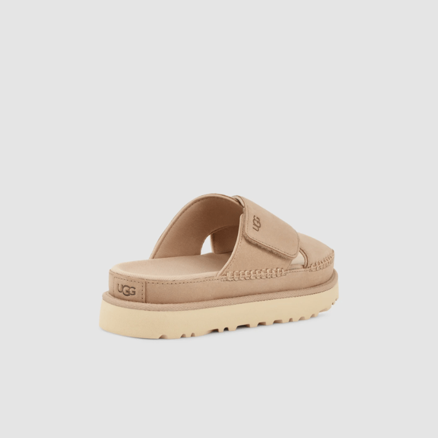 UGG Goldenstar Cross Slide Driftwood