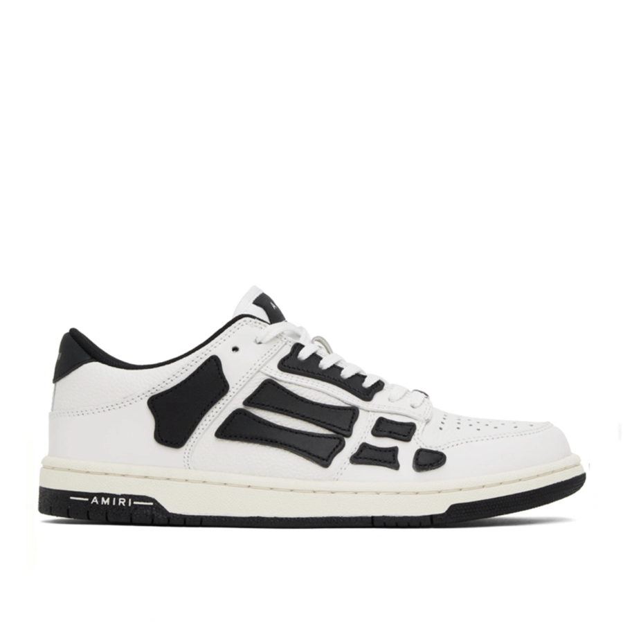 Amiri Skel Top Low White Black