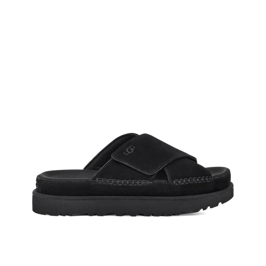 UGG Goldenstar Cross Slide Black