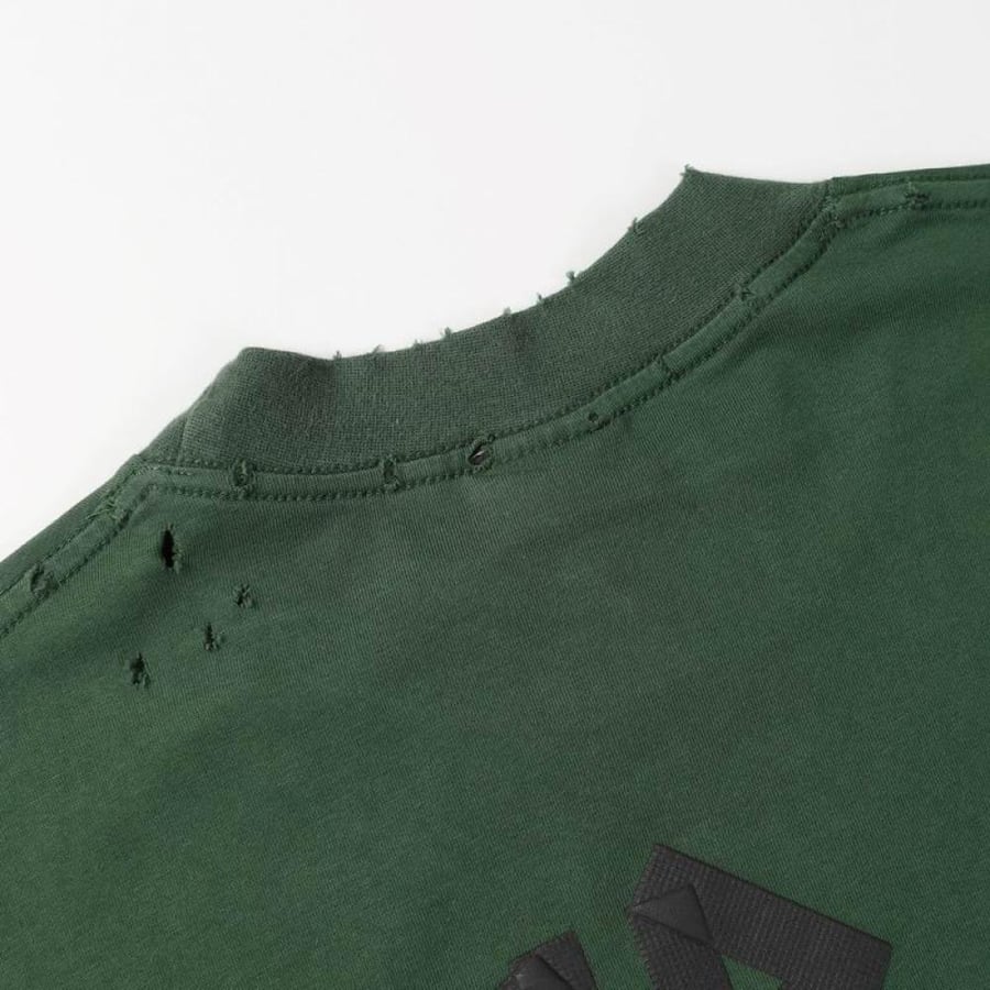 BALENCIAGA Printed cotton-jersey T-shirt